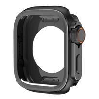 Case for Apple Watch Ultra 3 2 1 series11 10 9 8 7 6 5 4 SE metal cover hard bumper for iWatch full protector black 46mm 44 45mm For iwatch S11 46mm juoda