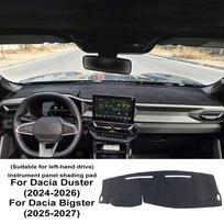 Dacia Duster 3 2024 2025 2026, Dacia Bigster 2025 2026, Apsauga nuo šviesos, Automobilio prietaisų skydelio danga, Flanelės kilimėlis, Priedai Regular Style LHD gray