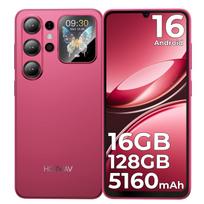 HOTWAV X26 Ultra Mobilusis telefonas, 4G Android 16, 6,75 colio 120 Hz, Antrinis ekranas, 16GB + 128GB, Greitas įkrovimas, 5160 mAh, 4G Dviguba SIM / Veido atpažinimas / OTG 16GB+128GB
