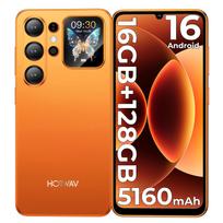 HOTWAV X26 Ultra Mobilusis telefonas, 4G Android 16, 6,75 colio 120 Hz, Antrinis ekranas, 16GB + 128GB, Greitas įkrovimas, 5160 mAh, 4G Dviguba SIM / Veido atpažinimas / OTG 16GB+128GB