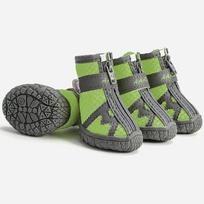 4 vnt. vandeniui atsparūs šunų batai Šunų lietaus batai su atspindinčia juosta Neslystantys kvėpuojantys sniego batai mažiems šunims katėms šuniukams size 4