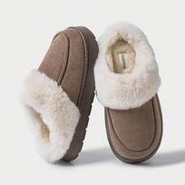 Medvilninės šlepetės šilumai patalpoje, vilnos šlepetės, storapadžiai batai Fits 41-42 gray