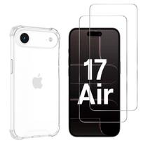 Coque antichoc pour iPhone 17 AIR et 2 Verres Trempé Film Protection Ecran Phonillico® skaidri