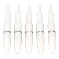 5pcs Electronic Luminous Glowing Stick Eye Catching LED Night Lighted Fishing Bobbers for Freshwater Seawater white