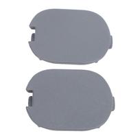 2PCS Tail Light Bezel Cap Cover 33506 SWA A01 Gray Tail Lamp Cover Cap Set for CR‑V 2007 to 2011 gray