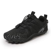 Vaikų basakojų batai Penki pirštai Basakojai Paplūdimio vandens batai Vaikų Teniso sportiniai batai Plaukimo neslystantys kvėpuojantys sportiniai bateliai 35Foot length 21.7CM black