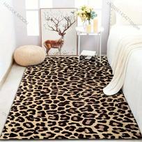 1 vnt. laukinio leopardo rašto kilimas svetainei, miegamajam, sofai, prie durų, dekoras, didelis kilimėlis sofos zonai, neslystantis grindų kilimėlis 160*230cm