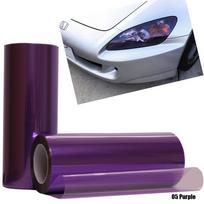 Blizgus skaidrus šviesiai juodas dūmų PVC plėvelės atspalvis 30 x 100 cm priekinių žibintų galinių žibintų apvyniojimas plėvelės folijos lipduko dangtelis automobilio stilius 30x60cm violetinė
