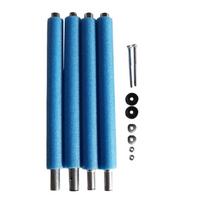 Batutų Stulpai Pakeitimas Batutų Stulpai Tiesaus Vamzdžio Apsaugos Stulpai 1.96 meters blue