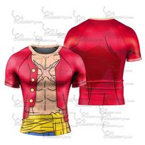 Vienas gabalas Luffy Šiaudinė skrybėlė Premium trumpomis rankovėmis Cosplay kostiumas Gerbėjo dovana Vasaros lauko sportas Marškinėliai Suaugusiems XL beige