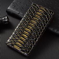 Gyvatės natūralios odos dėklas Apple iPhone 6 6S 7 8 X XS XR 11 12 13 14 15 16 16e 17 Pro Max Plus telefonui Piniginės dangteliai iPhone 16 Pro&Genuine Leather