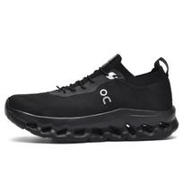 Vyriški Lauko Laisvalaikio Sportiniai Žieminiai Batai Šilti Aukšti Neslystantys Madingi Trendiniai Batai Aukštas Susiuvimo Dizainas Neslystantys Dėvėjimui Atsparūs 41 black