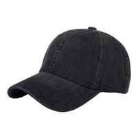Unisex Denim Baseball Cap Versatile Casual High-end Hat one size juoda