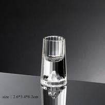 Kinų Baijiu taurė Krištolinis stiklas Vertikalios rašto dizainas Maža alkoholio degustavimo taurė Namų barui Dovanų rinkinys Spiritiniai gėrimai 10ml