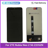 LCD Screen and Digitizer Full Assembly For ZTE Nubia Neo 2 5G Z2352N black