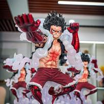 30cm One Piece JT Figure Studio Snake Man Luffy Action Model Anime PVC Model Toy Collectable Figurine For Kids Anime Fans Gift white