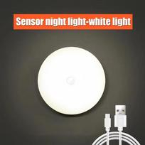Motion Sensor Light USB Night Light With Switch Rechargeable Inductor Lights For Kitchen Stairs Hallway Closet Bedroom 1pc red