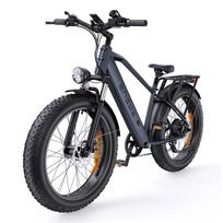 ENGWE E26 250W Miesto elektrinis dviratis, 48V 16Ah 25km/h 26 ×4.0  Padanga Hidraulinis stabdys Maks. 140km nuotolis Kalnų elektrinis dviratis