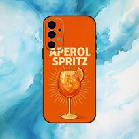 Aperol Spritz telefono dėklas Samsung S25, S24, S21, S22, S23, S30, Ultra, S20, Plus, Fe, Lite, Note, 10, 9, 5G juodas dangtelis Samsung S235G blue