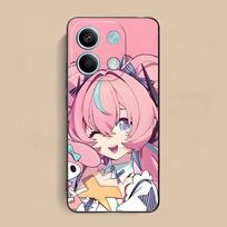 Zenless Zone Zero Aria Matte TPU Mobile Phone Case for Xiaomi Redmi Note 14 13 12 11 S Pro Plus 4G 5G Colorful Printing Cover Redmi Note 11S 4G pink
