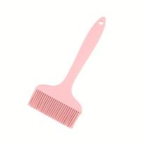 1PC Silicone Wide-body Oil Brush, Used for Barbecue, Cooking, Baking, Heat-resistant Silicone Barbecue Brush, Easy To Clean white
