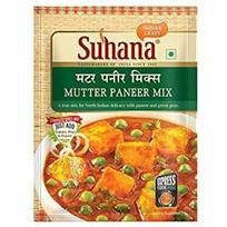 Suhana Mutter Paneer Spice Mix 50 G Pack Of 3 Creamy Curry Masala For Homemade Restaurant Style Dinners Gravy