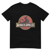 Retro Mongo Is Appalled Vintage Riding Dinosaur Unisexs TShirt M gray