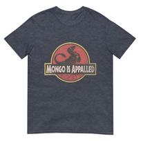 Retro Mongo Is Appalled Vintage Riding Dinosaur Unisexs TShirt 4XL brown