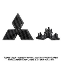 ABS Automobilio Vairo Centro Lipdukas Emblema Ženklelis Dangtelis Mitsubishi ASX Ralliart Lancer Cordia Pajero Outlander Eclipse L200 AJ3 1PC black