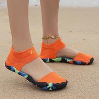 Unisex Summer Non-slip Snorkeling and Wading Beach Shoes 42 red