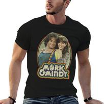 Mork Mindy 1978 Tshirt Anime T Shirts For Unisex T Shirts For Unisex Cotton Soft Graphic T Shirts For Unisex Tshirt 4XL black