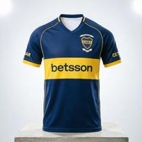 2026 m. Geriausiai parduodami Boca Juniors vasariniai kvėpuojantys greitai džiūstantys marškinėliai trumpomis rankovėmis Madingi sportiniai šeimos derinimo marškinėliai 4XL