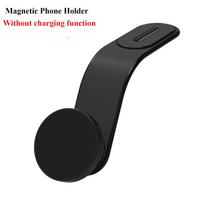Skirta MagSafe automobilio laikikliui Nuimamas lenkiamas aliuminio laikiklis Magnetinis telefono laikiklis automobiliams Mobiliojo telefono laikiklis Automobilio priedai Wireless Charge black