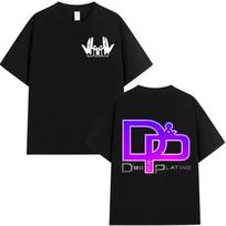 Rapper Jul Dor Et De Platine Tshirt Unisex Unisex Clothing Fashion Shirt Summer Hip Hop Cotton Short Sleeve Oversized Y2k Tees 3XL purple