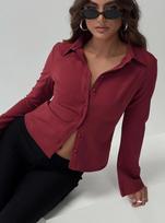 Europos ir Jungtinių Valstijų populiari Spice Girl dryžuota moteriška tunika su ragu ilgomis rankovėmis, liekna ir plona, seksuali, kasdienė, trumpa kasdienė tunika L brown
