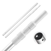 VEVOR Pool Pole, 1 to 3.65 mm Telescoping Swimming Pool Cleaning Poles, Professional Adjustable Telescopic Pole with Extension Pole