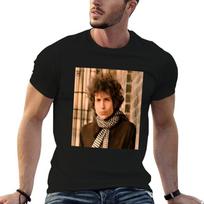 Bob Dylan T-Shirt Odor Resistant Short Sleeve Top XXL black