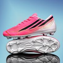 Vyriški Pasaulio taurės F50 žemi futbolo bateliai - ilgi kniedai, lengvi, treniruočių bateliai natūraliai žolei 40 pink
