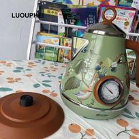 Xiaomi 1.7L Retro Green Paint Decal Electrc Kettle Boiling Water with Thermometer Automatic Power Off 304 stainless Steel Teapot 1850W UK