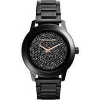 MICHAEL KORS Kinley Women's Quartz Watch black Dial stainless steel Strap 42mm MK5999 juoda