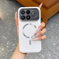 Dėl Xiaomi Poco F9 Ultra Poco F9 Pro dėklo prabangus matinis odinis magnetinis belaidžio įkrovimo smūgiams atsparus apsauginis dėklas Priedai Poco F9 Ultra