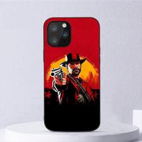Žaidimas Red Dead Redemption 2 telefono dėklas, skirtas iPhone 11 12 Mini 13 14 Pro Xs Max X 8 7 6s Plus 5 Se Xr Shell iPhoneXR red