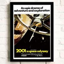 Klasikinis filmas 2001 m: Space Odyssey Plakatų tapetai Menas Namų apdaila Svetainės dekoravimo siena 50cm×80cm NoFrame