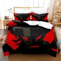 3D Spausdinti Anime Juodasis dobilas Lovos Patalynės Rinkinys prabangus lovos reikmenų rinkinys antklodės užvalkalas lovos pledų rinkinys prabangi gimtadienio dovana 70x133cm 2pcs