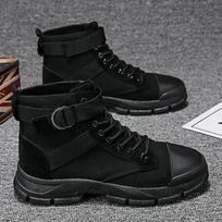 2024Motorcycle Shoes Waterproof Ridng Motocross Botas Motorboats Shoes Dain Motorbike Racing Career Speed Boots  Boots Men 44 juoda