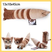 Naujas Pokemon Furret pliušinis žaislas blizgus rožinis rudas mielas Furret iškamša U formos minkšta kaklo pagalvė aukštos kokybės gimtadienio dovanos