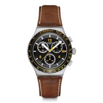 Swatch CANYON CHASER YVS530 Men's Brown Watch