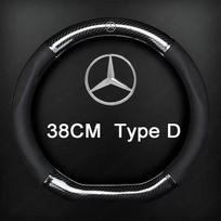 Automobilio vairo apdangalas Mercedes Benz AMG W203 W206 W220 W205 W211 W212 W201 W210 W108 GLA GLK Automobilio Dekoro Aksesuarai For Type D Black