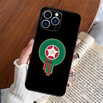 Maroko vėliava Marokiečių telefono dėklas iPhone 16 15 14 12 11 13 Pro Max Plus 12 13 Mini XR 16e Funda Silikoninis dangtelis For iPhone 12Pro MAX
