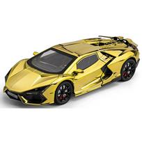 1/24 Lamborghini Revuelto Galvanizavimo Purškimo Lydinio Modelis Sportinis Automobilis, Išskirtiniai Darbalaukio Papuošalai, Geriausia Kolekcija Automobilių Modeliai Entuziastams auksas